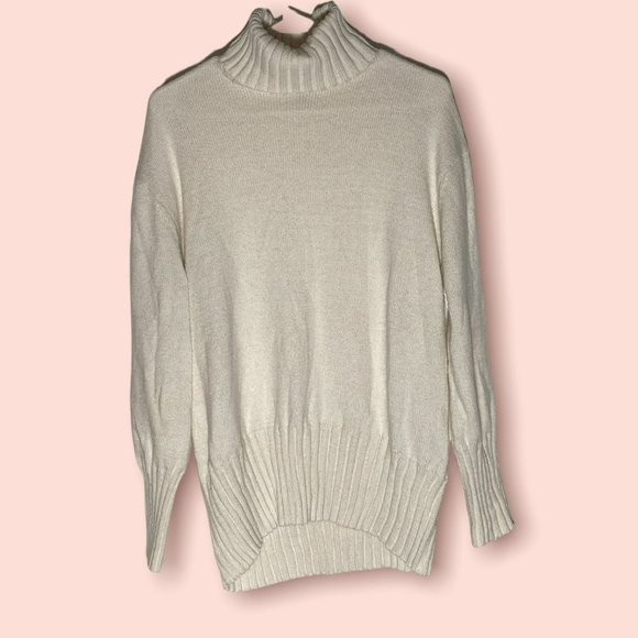 a new day Sweaters - A New Day Cream Ivory Turtleneck Sweater Size S